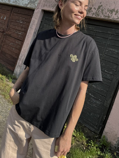 T-shirt oversize Flower Power