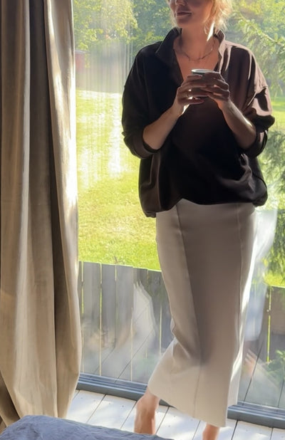 Bluza z kołnierzykiem