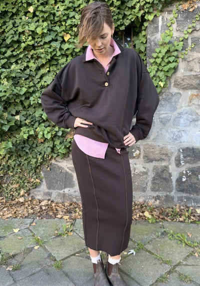 Bluza z kołnierzykiem
