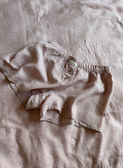 Lniane bokserki damskie